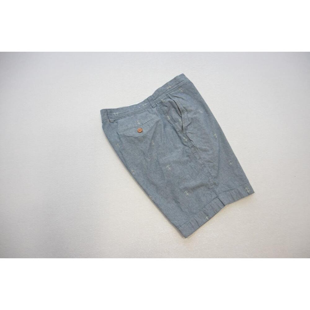 J Crew Gramercy Khaki Chino Shorts Stretch Anchors Flat Athletic Mens Size‎ 34